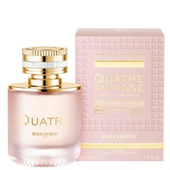 Parfüümvesi Boucheron Quatre En Rose EDP naistele 50 ml цена и информация | Женские духи | hansapost.ee