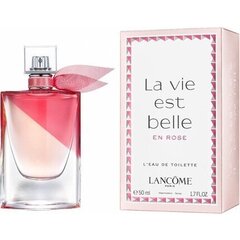 Tualettvesi Lancome La Vie Est Belle En Rose EDT naistele 50 ml hind ja info | Parfüümid naistele | hansapost.ee