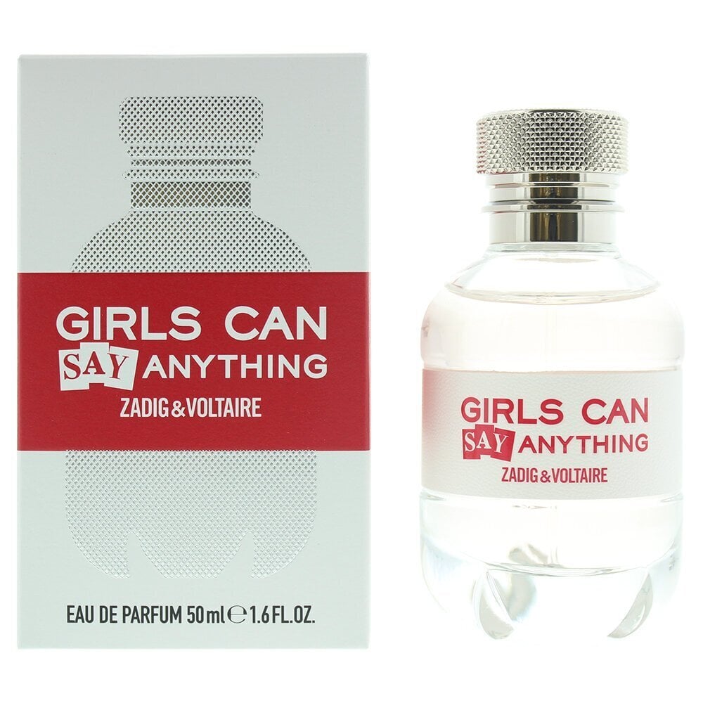 Parfüümvesi Zadig & Voltaire Girls Can Say Anything EDP naistele 50 ml цена и информация | Parfüümid naistele | hansapost.ee