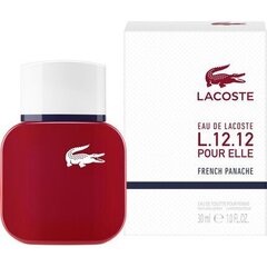 Tualettvesi Lacoste L.12.12 French Panache Pour Elle EDT naistele 30 ml  hind ja info | Parfüümid naistele | hansapost.ee