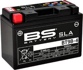 Aku BS-Battery BT9B-4 12V 8.4Ah hind ja info | Mootorrataste akud | hansapost.ee