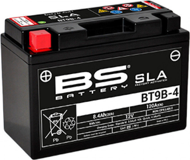 Aku BS-Battery BT9B-4 12V 8.4Ah цена и информация | Mootorrataste akud | hansapost.ee