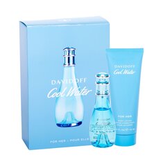 Komplekt Davidoff Cool Water: EDT 30 ml + ihupiim 75 ml hind ja info | Parfüümid naistele | hansapost.ee