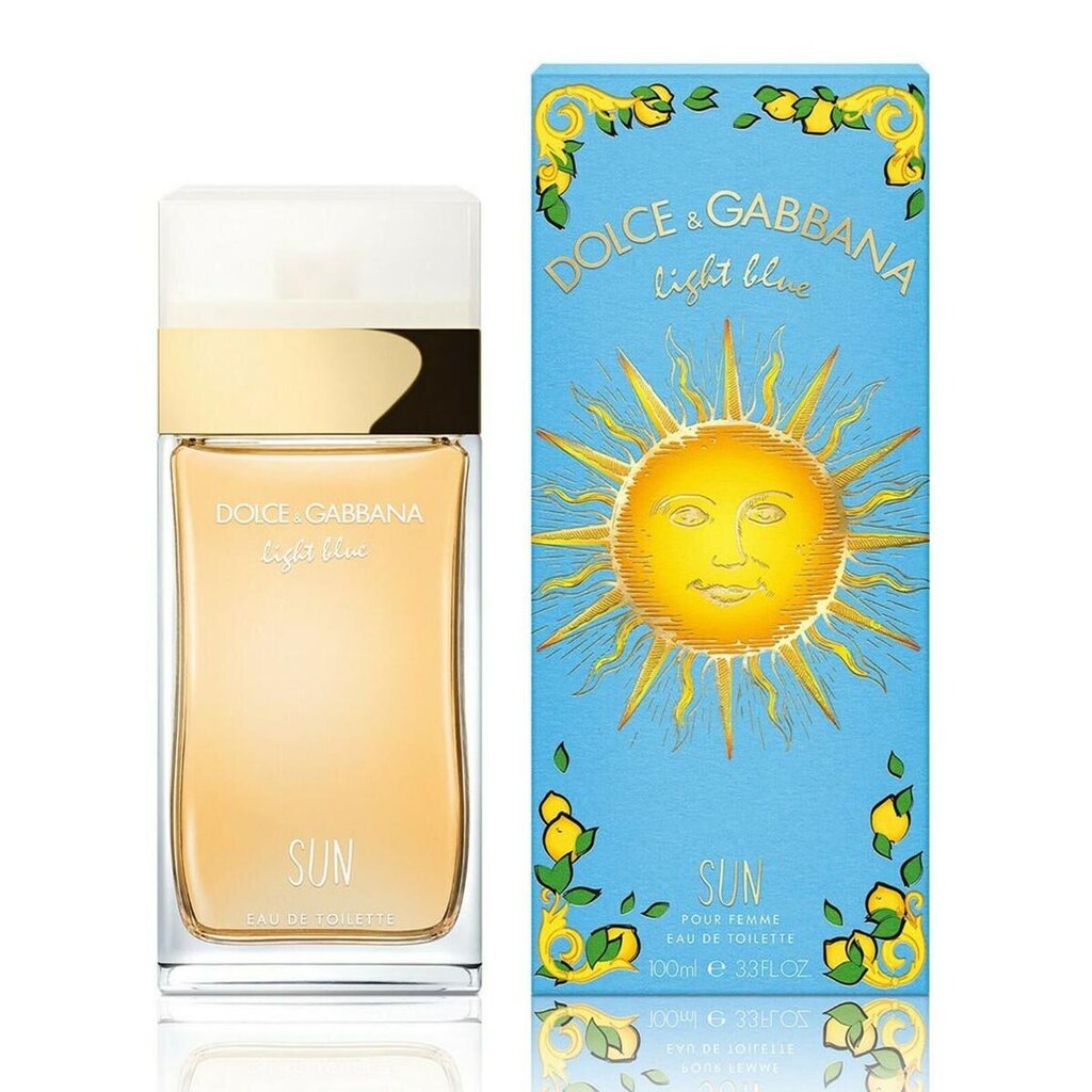 Tualettvesi Dolce & Gabbana Light Blue Sun EDT naistele 100 ml hind ja info | Parfüümid naistele | hansapost.ee