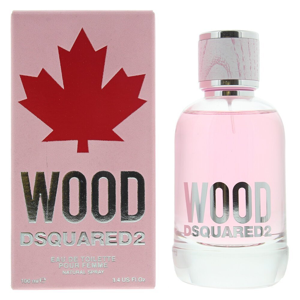 Tualettvesi Dsquared Wood EDT naistele 100 ml цена и информация | Parfüümid naistele | hansapost.ee