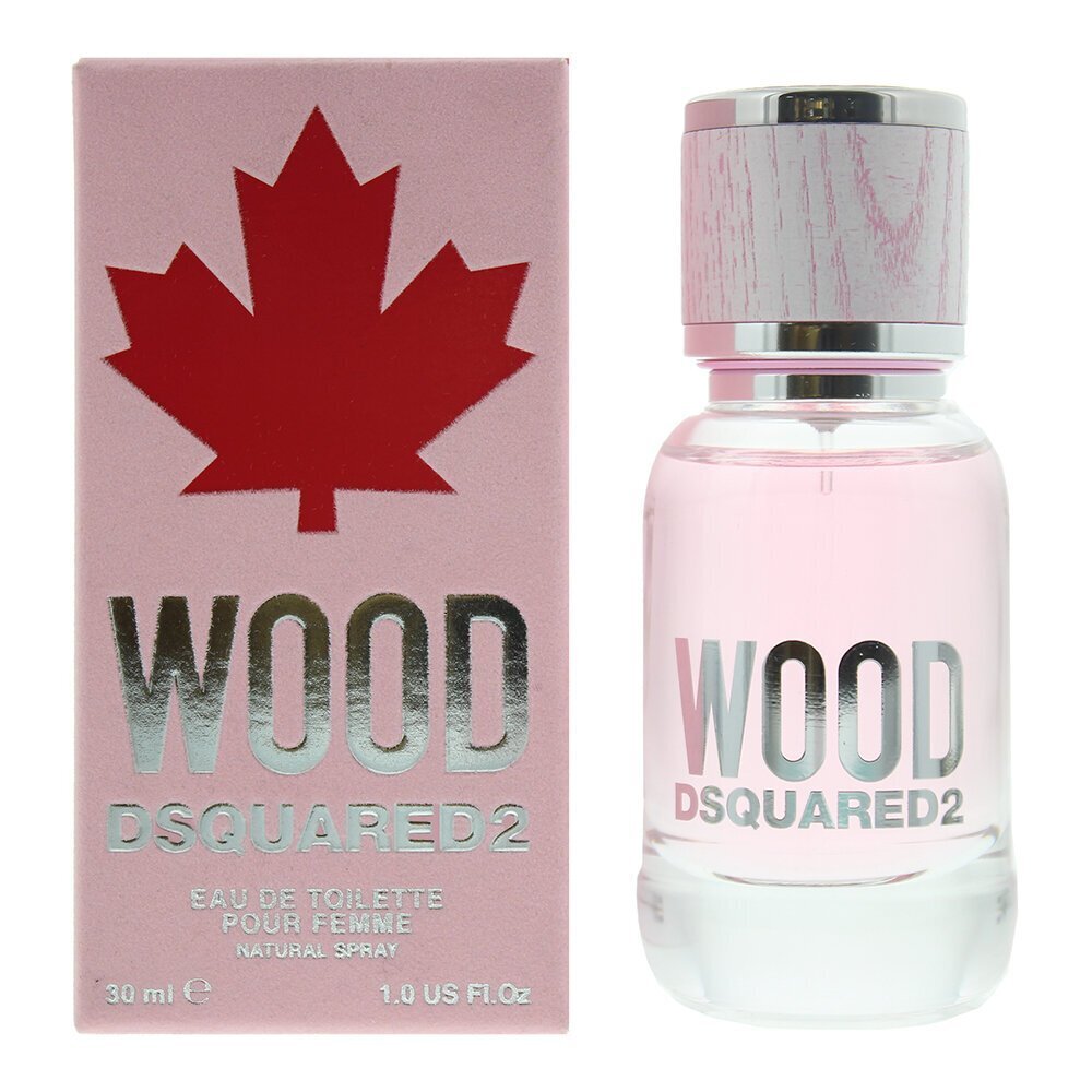 Pihustatav tualettvesi Dsquared2 Wood Pour Femmer, 30 ml hind ja info | Parfüümid naistele | hansapost.ee