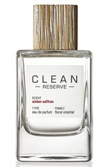 Parfüümvesi Clean Reserve Amber Saffron EDP naistele/meestele 100 ml hind ja info | Clean Parfüümid, lõhnad ja kosmeetika | hansapost.ee