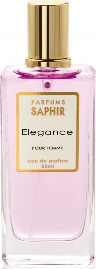Parfüümvesi Saphir Elegance Pour Femme EDP naistele 50 ml цена и информация | Parfüümid naistele | hansapost.ee