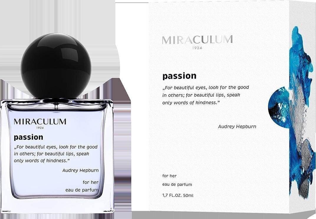 Parfüümvesi Miraculum Passion ED,P 50 ml hind ja info | Parfüümid naistele | hansapost.ee