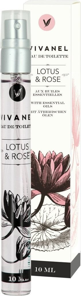 Tualettvesi Vivanel Lotus & Rose EDT, 10 ml цена и информация | Parfüümid naistele | hansapost.ee