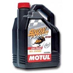 Масло MOTUL SNOWPOWER 4T 0W40 4 л, (105892) цена и информация | Моторные масла | hansapost.ee