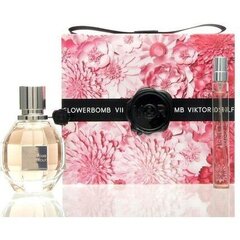 Набор Viktor & Rolf Flowerbomb для женщин: ароматная вода EDP, 50 мл и 10 мл цена и информация | Духи для Нее | hansapost.ee