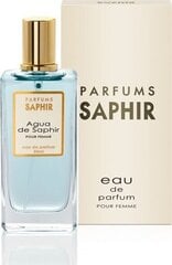 Parfüümvesi Saphir Agua de Saphir EDP naistele 50 ml hind ja info | Saphir Parfüümid, lõhnad ja kosmeetika | hansapost.ee
