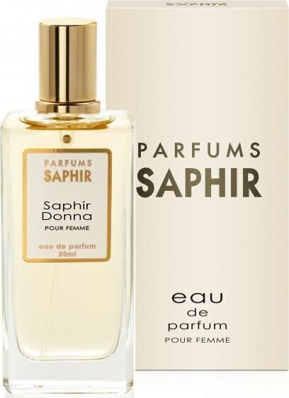Parfüümvesi Saphir Donna EDP naistele 50 ml цена и информация | Parfüümid naistele | hansapost.ee