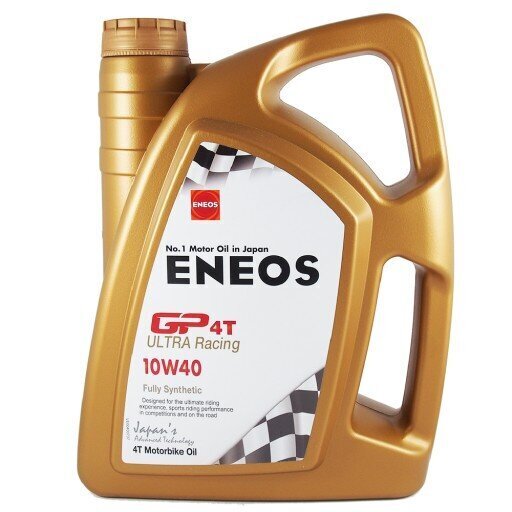 Mootoriõli ENEOS GP4T Ultra Racing 10w40, 4 Ltr цена и информация | Mootorrataste mootoriõlid | hansapost.ee