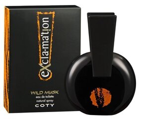 Coty Exclamation Wild Musk EDT naistele 100 ml цена и информация | Женские духи | hansapost.ee