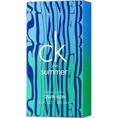 Calvin Klein CK One Summer 2021 EDT unisex 100 ml hind ja info | Parfüümid naistele | hansapost.ee