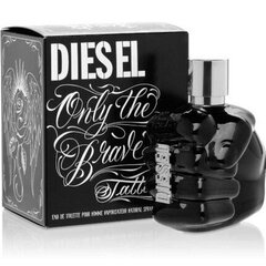 Tualettvesi Diesel Only The Brave Tattoo EDT meestele 125 ml цена и информация | Мужские духи | hansapost.ee