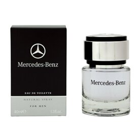 <table>Mercedes Benz Mercedes Benz For Men EDT 40ml</table> цена и информация | Мужские духи | hansapost.ee