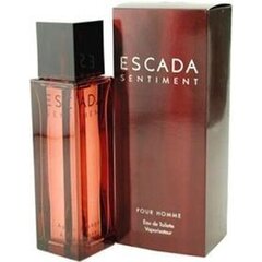 Духи Escada Sentiment Pour Homme EDT для мужчин, 100 мл цена и информация | Мужские духи | hansapost.ee
