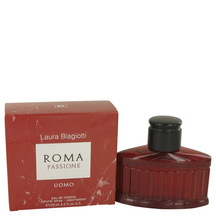 Meeste parfüüm Laura Biagiotti ROMA PASSIONE (125 ml) цена и информация | Parfüümid meestele | hansapost.ee