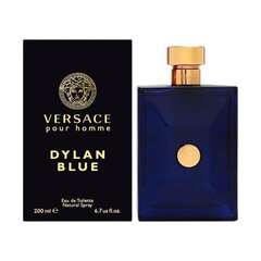 Tualettvesi Versace Pour Homme Dylan Blue EDT meestele 200 ml hind ja info | Versace Parfüümid, lõhnad ja kosmeetika | hansapost.ee