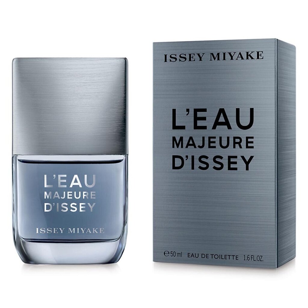 Meeste parfüüm L'eau Majeure D'issey Issey Miyake EDT: Maht - 50 ml hind ja info | Parfüümid meestele | hansapost.ee