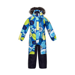 Huppa зимний комбинезон FENNO 2, синий/темно-синий, 36240220-14635 цена и информация | Зимняя одежда для детей | hansapost.ee