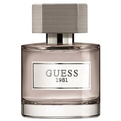 Tualettvesi Guess 1981 EDT meestele 30 ml hind ja info | Parfüümid meestele | hansapost.ee