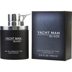 Tualettvesi meestele Myrurgia Yacht Man Black EDT 100 ml hind ja info | Parfüümid meestele | hansapost.ee