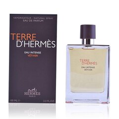 Parfüümvesi Hermes Terre d'Hermes Eau Intense Vetiver EDP meestele 100 ml hind ja info | Parfüümid meestele | hansapost.ee