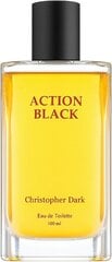 Tualettvesi Christopher Dark Action Black EDT meestele, 100 ml hind ja info | Parfüümid meestele | hansapost.ee