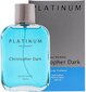 Tualettvesi Christopher Dark Platinum EDT meestele 100 ml цена и информация | Parfüümid meestele | hansapost.ee