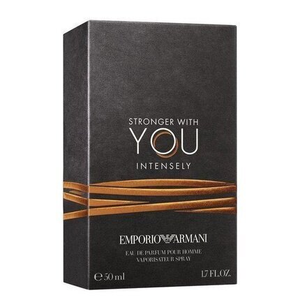 Parfüümvesi Emporio Armani Stronger With You Intensely EDP meestele 50 ml hind ja info | Parfüümid meestele | hansapost.ee