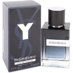 Parfüümvesi Yves Saint Laurent Y EDP meestele 60 ml hind ja info | Parfüümid meestele | hansapost.ee