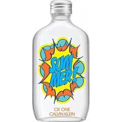 Tualettvesi Calvin Klein One Summer 2019 EDT meestele/naistele 100 ml hind ja info | Parfüümid meestele | hansapost.ee