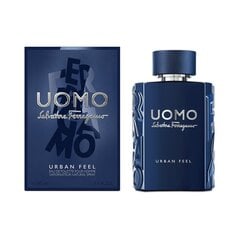 Tualettvesi Salvatore Ferragamo Uomo Urban Feel EDT meestele, 100 ml hind ja info | Parfüümid meestele | hansapost.ee