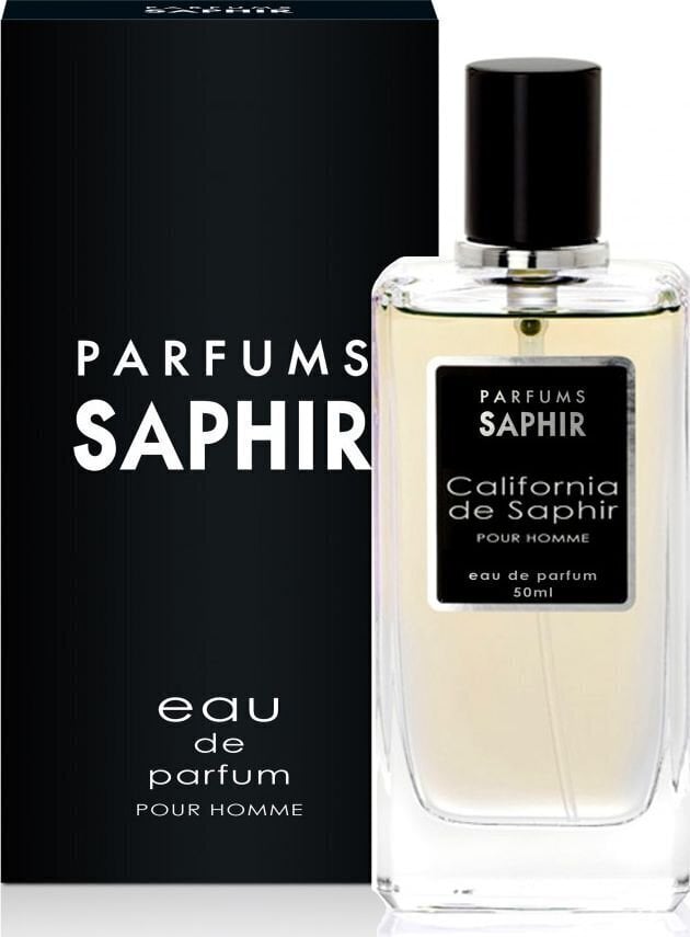 Parfüümvesi Saphir California Pour Homme EDP meestele 50 ml цена и информация | Parfüümid meestele | hansapost.ee