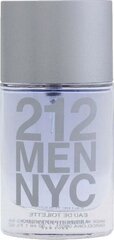 Tualettvesi Carolina Herrera 212 Men NYC EDT meestele 30 ml hind ja info | Parfüümid meestele | hansapost.ee