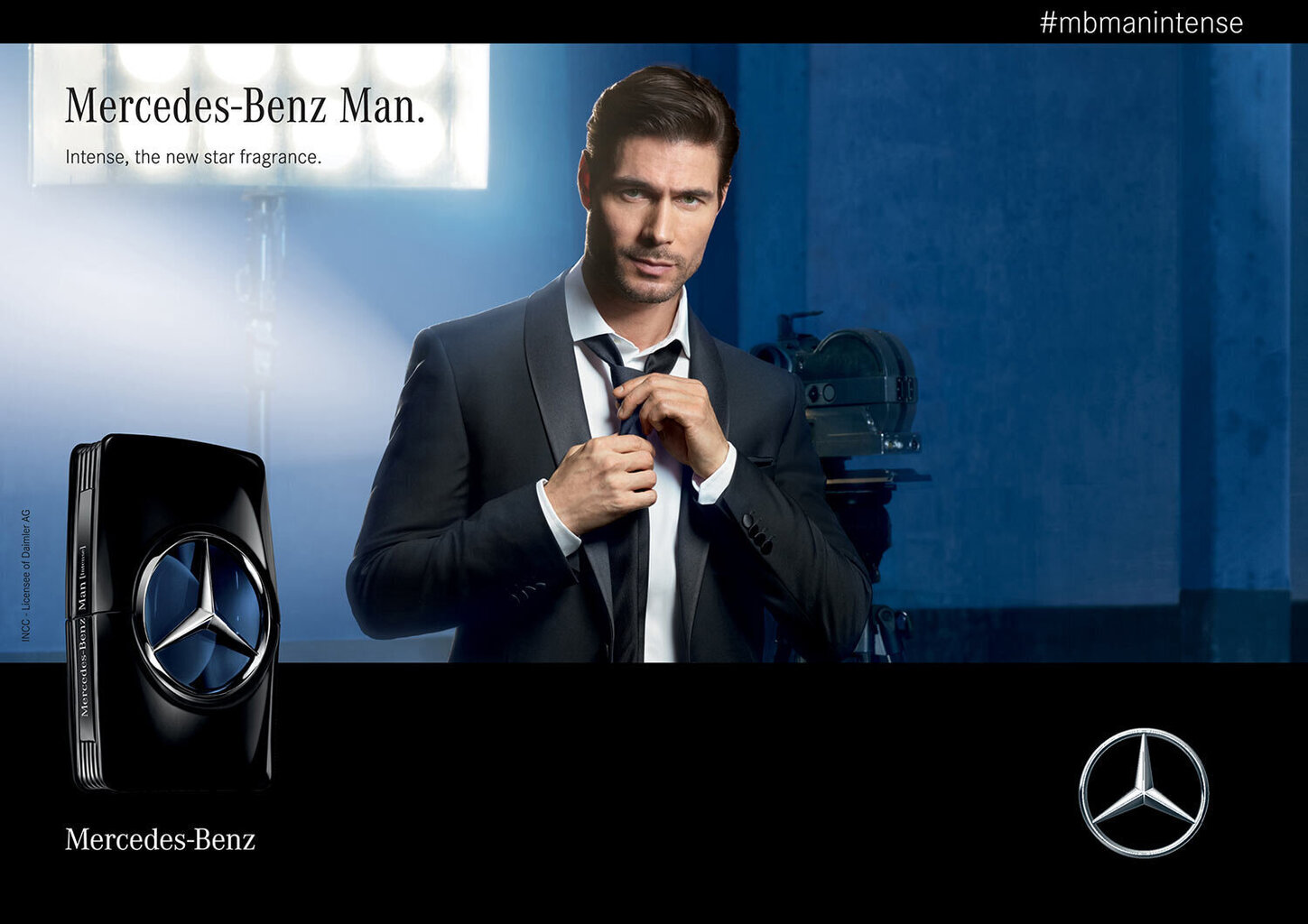 Tualettvesi Mercedes-Benz Man Intense EDT meestele 50 ml цена и информация | Parfüümid meestele | hansapost.ee