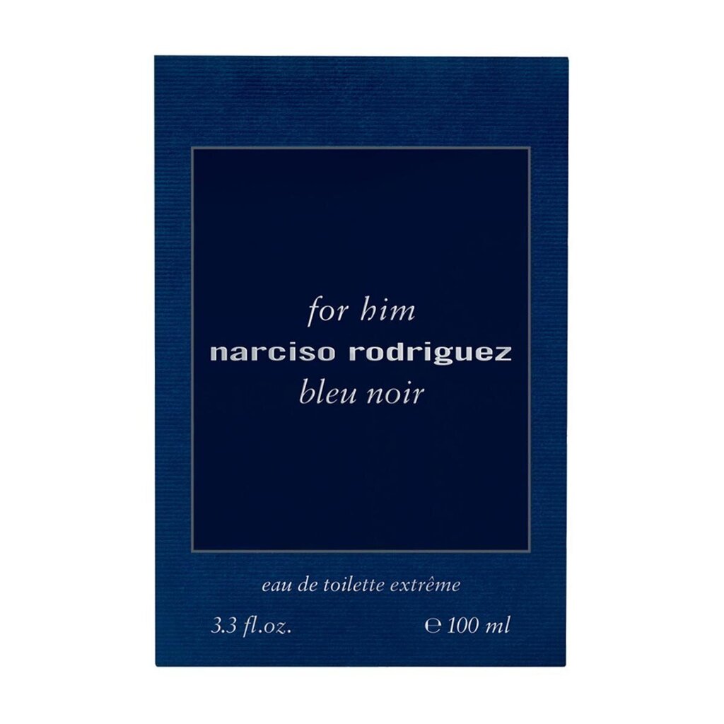 Tualettvesi Narciso Rodriguez For Him Bleu Noir Extreme EDT meestele 100 ml hind ja info | Parfüümid meestele | hansapost.ee