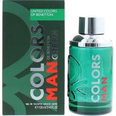 Мужская парфюмерия Colors Green Man Benetton (100 ml) (100 ml) цена и информация | Мужские духи | hansapost.ee