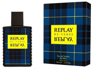 Replay Signature Reverse For Man EDT meestele 100 ml hind ja info | Replay Parfüümid, lõhnad ja kosmeetika | hansapost.ee