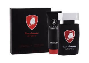 Komplekt Tonino Lamborghini Lamborghini Intenso: EDT meestele 125 ml + raseerimisjärgne palsam 90 ml hind ja info | Tonino Lamborghini Parfüümid, lõhnad ja kosmeetika | hansapost.ee