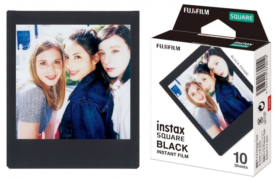 Fujifilm Instax Square 1x10 Black Frame hind ja info | Fotoaparaatide lisatarvikud | hansapost.ee