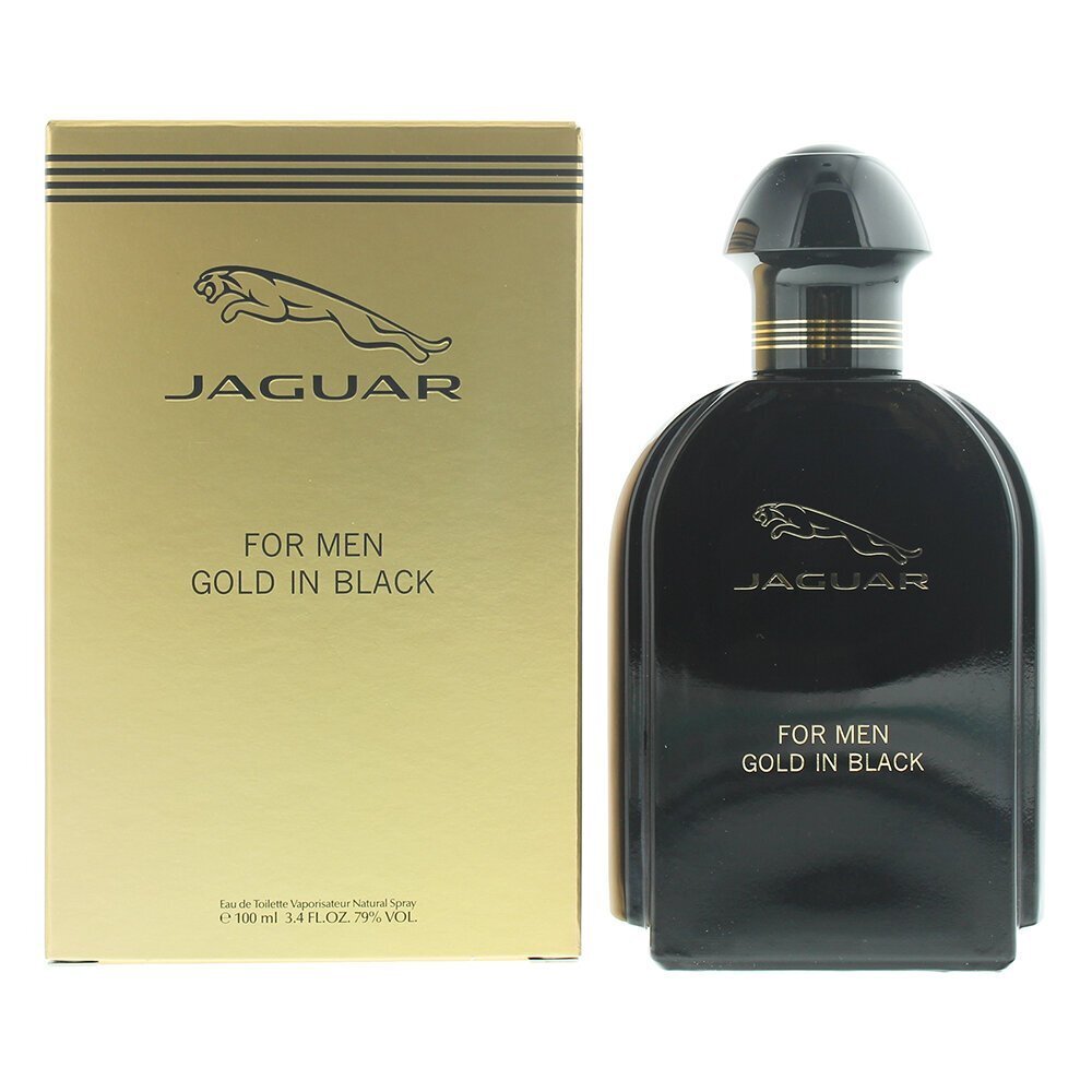 Jaguar For Men Gold in Black EDT meestele 100 ml цена и информация | Parfüümid meestele | hansapost.ee