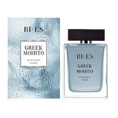 Tualettvesi meestele BI-ES, Greek Mohito 90ml hind ja info | Bi-es Parfüümid, lõhnad ja kosmeetika | hansapost.ee