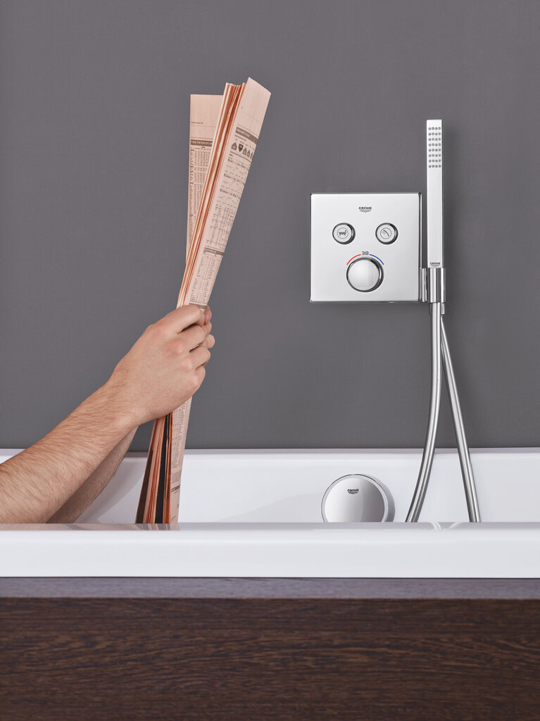 Termostaadiga dušisegisti Grohe Grohtherm Smartcontrol koos dušihoidjaga hind ja info | Vannitoa segistid | hansapost.ee