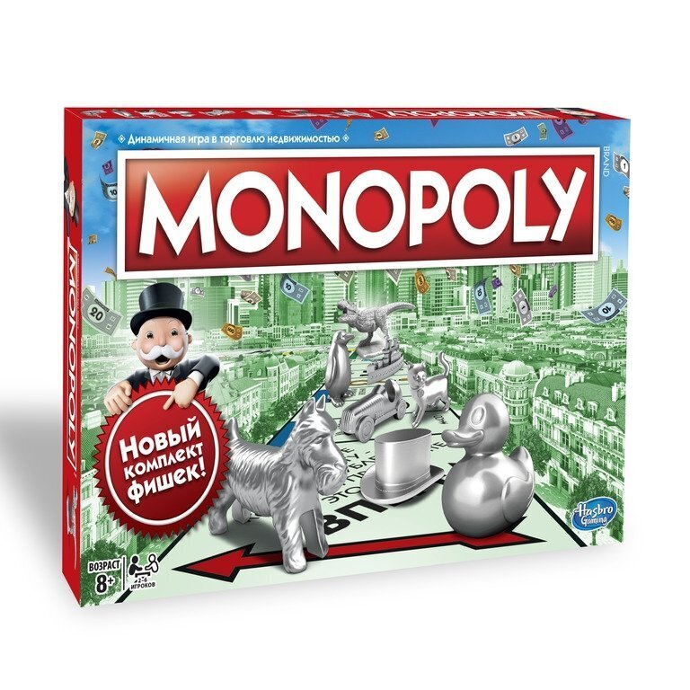 MONOPOLY Lauamäng klassikaline (vene keeles) цена и информация | Lauamängud ja mõistatused perele | hansapost.ee