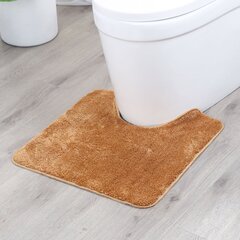 WC-poti esine vaip Benedomo, 55x55 cm, pruun hind ja info | Vannitoa aksessuaarid | hansapost.ee